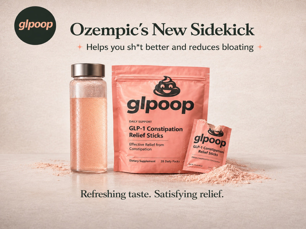 Glpoop GLP-1 Constipation Relief Sticks — Peach Mango